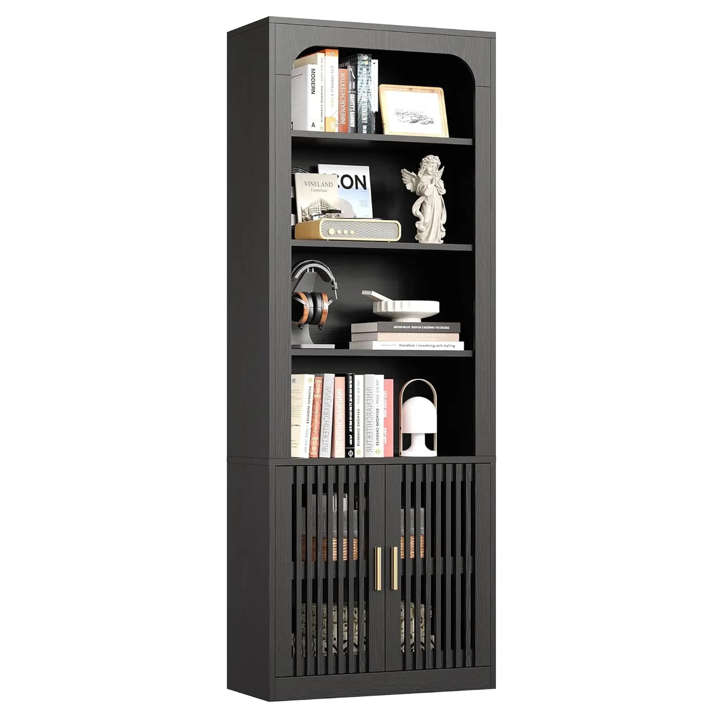 Mid-Century Book Shelf, 6-Tier