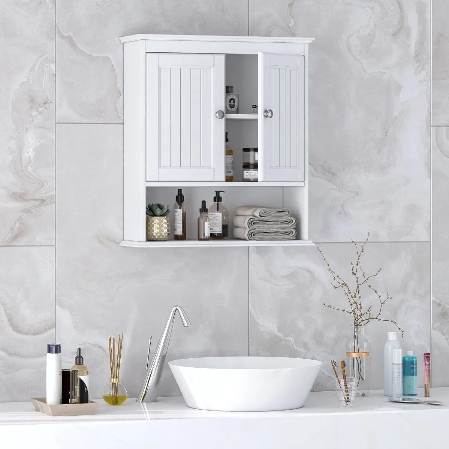 Bathroom Cabinet Wall Mounted With Doors