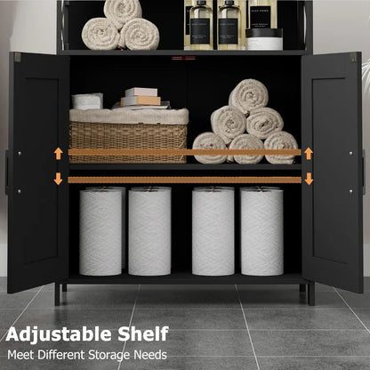 Bathroom Storage Cabinet With 2 Doors
