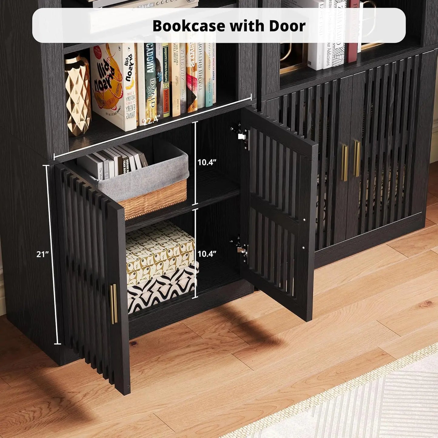 Mid-Century Book Shelf, 6-Tier