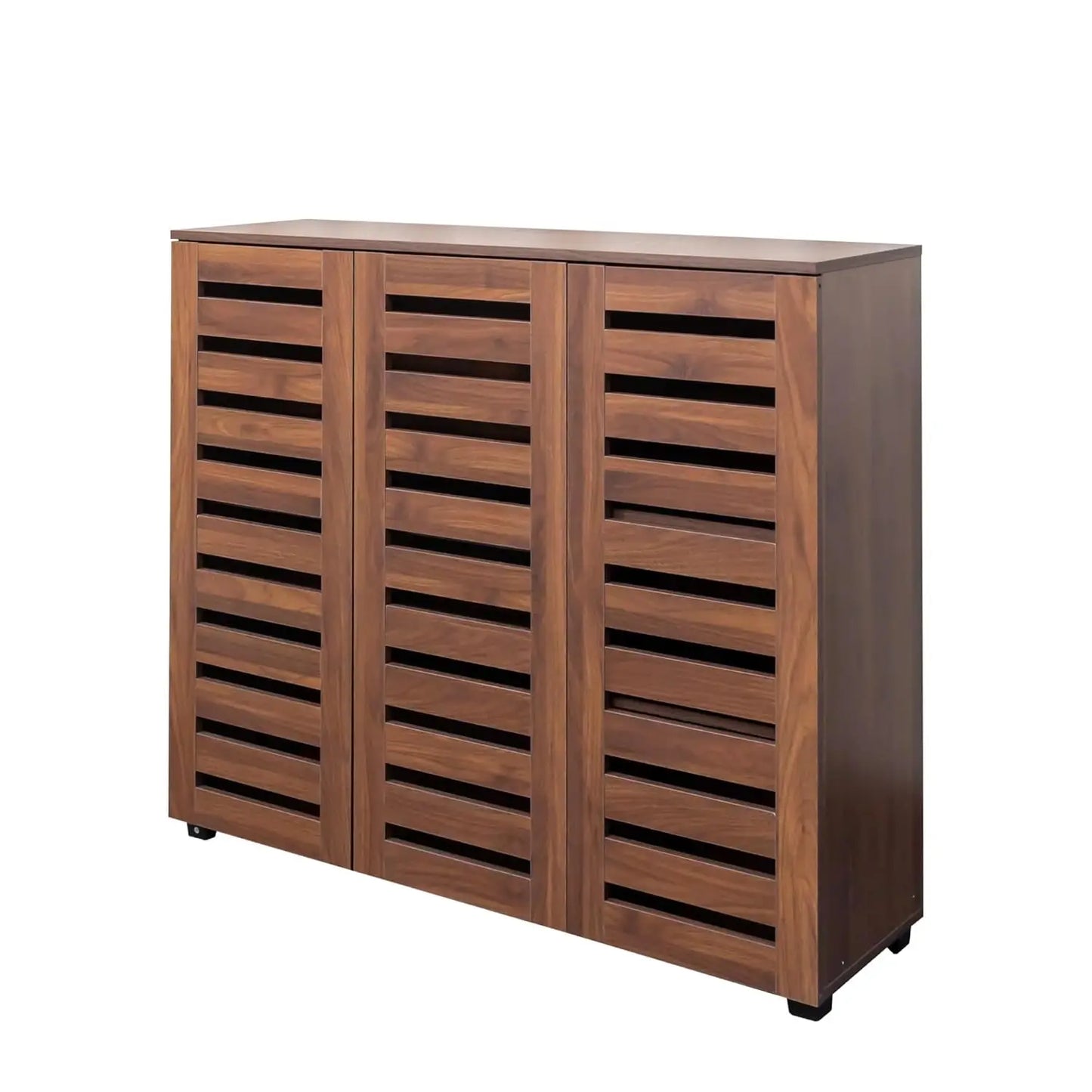 Retro Elegant Shoe Cabinet, 5-Tier Storage Cabinet with Adjustable Shelves, for Entryway Hallway Bedroom