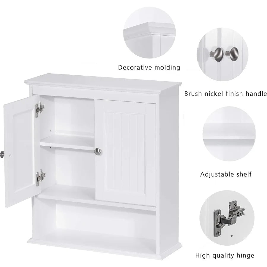 Bathroom Cabinet Wall Mounted With Doors