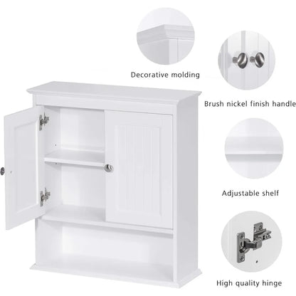 Bathroom Cabinet Wall Mounted With Doors