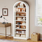 Modern Arched Bookcase with Storage
