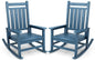Outdoor Rocking Chair Set of 2, HDPE Rocking Chairs for Adult