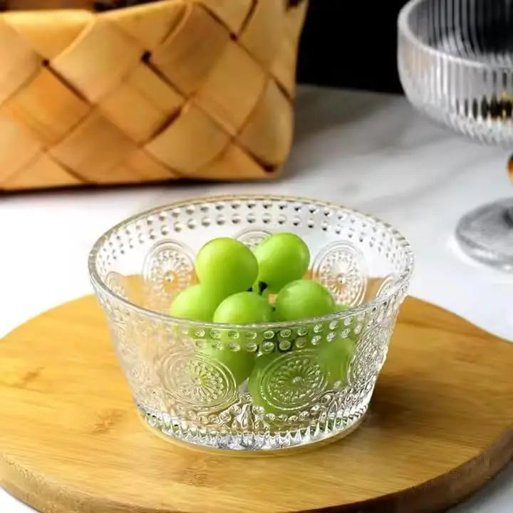 6 Pack Small Glass Bowls Set