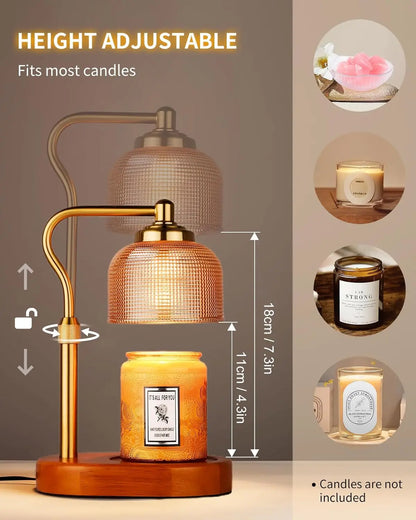 Electric Candle Warmer Lamp with Timer