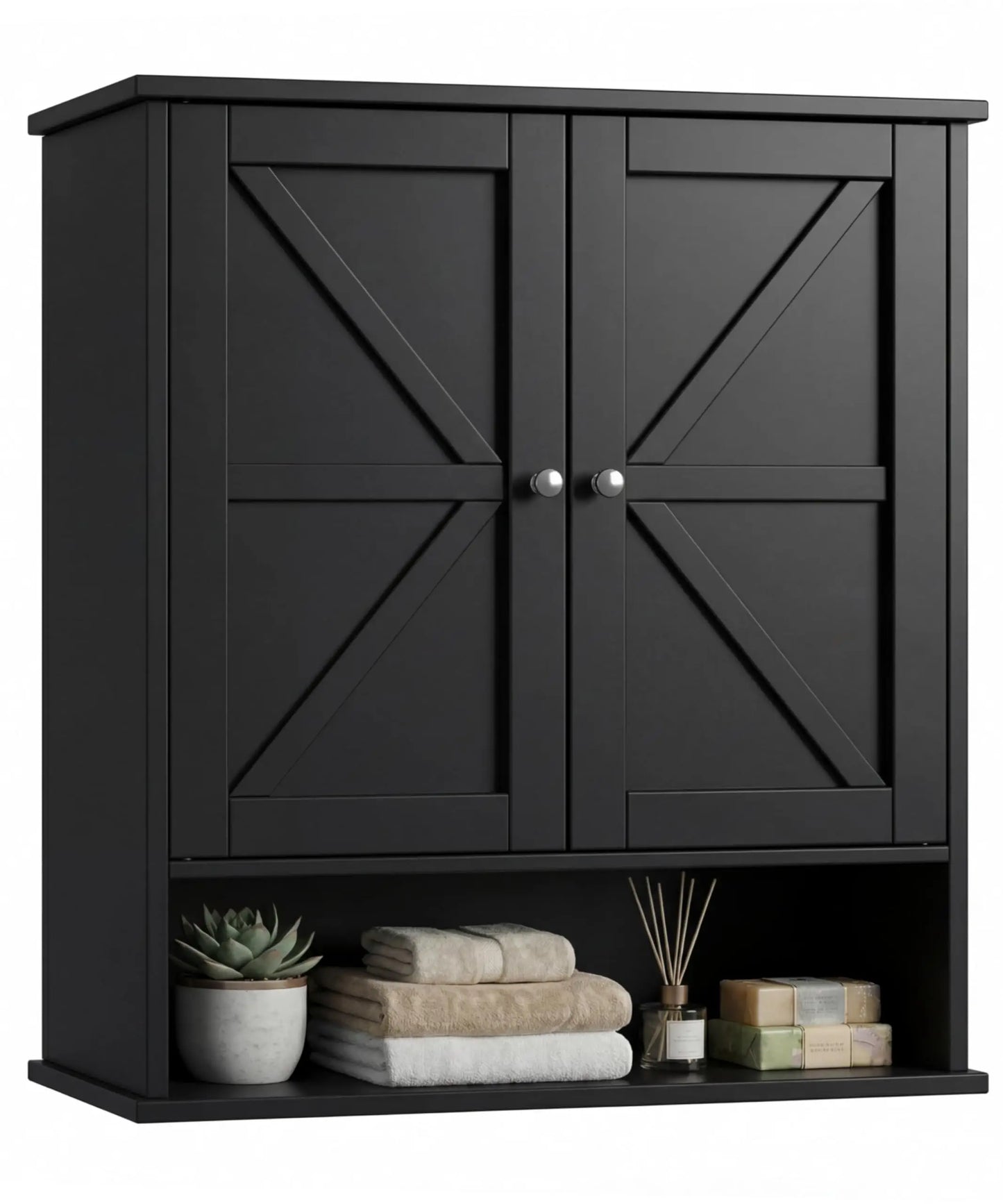 27.6" H Bathroom Wall Cabinet