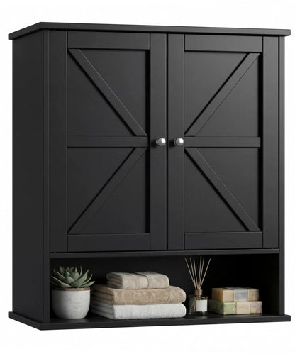 27.6" H Bathroom Wall Cabinet