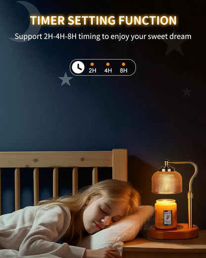 Electric Candle Warmer Lamp with Timer