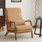 Accent Chair Mid-Century Modern Chair with Pillow High Back