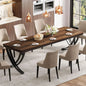 78 inch Large Farmhouse Dinner Table