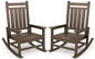 Outdoor Rocking Chair Set of 2, HDPE Rocking Chairs for Adult