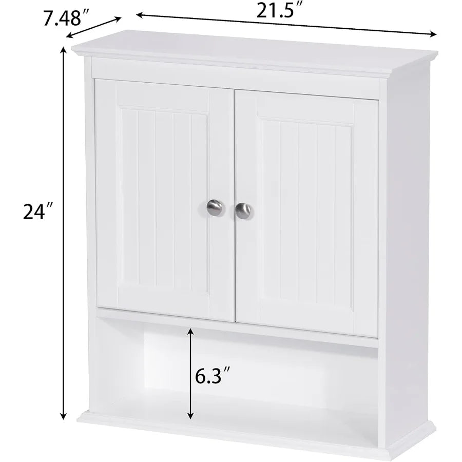 Bathroom Cabinet Wall Mounted With Doors