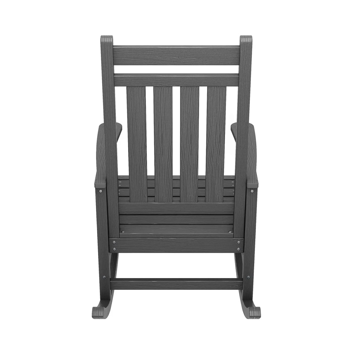 Outdoor Rocking Chair Set of 2, HDPE Rocking Chairs for Adult