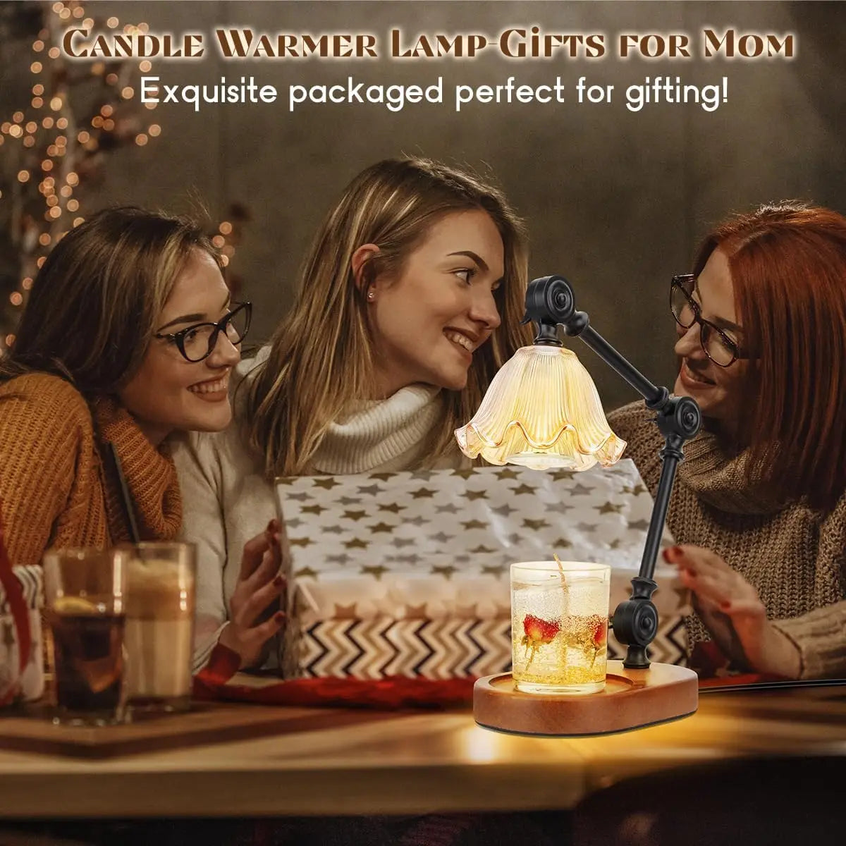 Candle Warmer Lamp,Adjustable Height, Timer,Dimmable