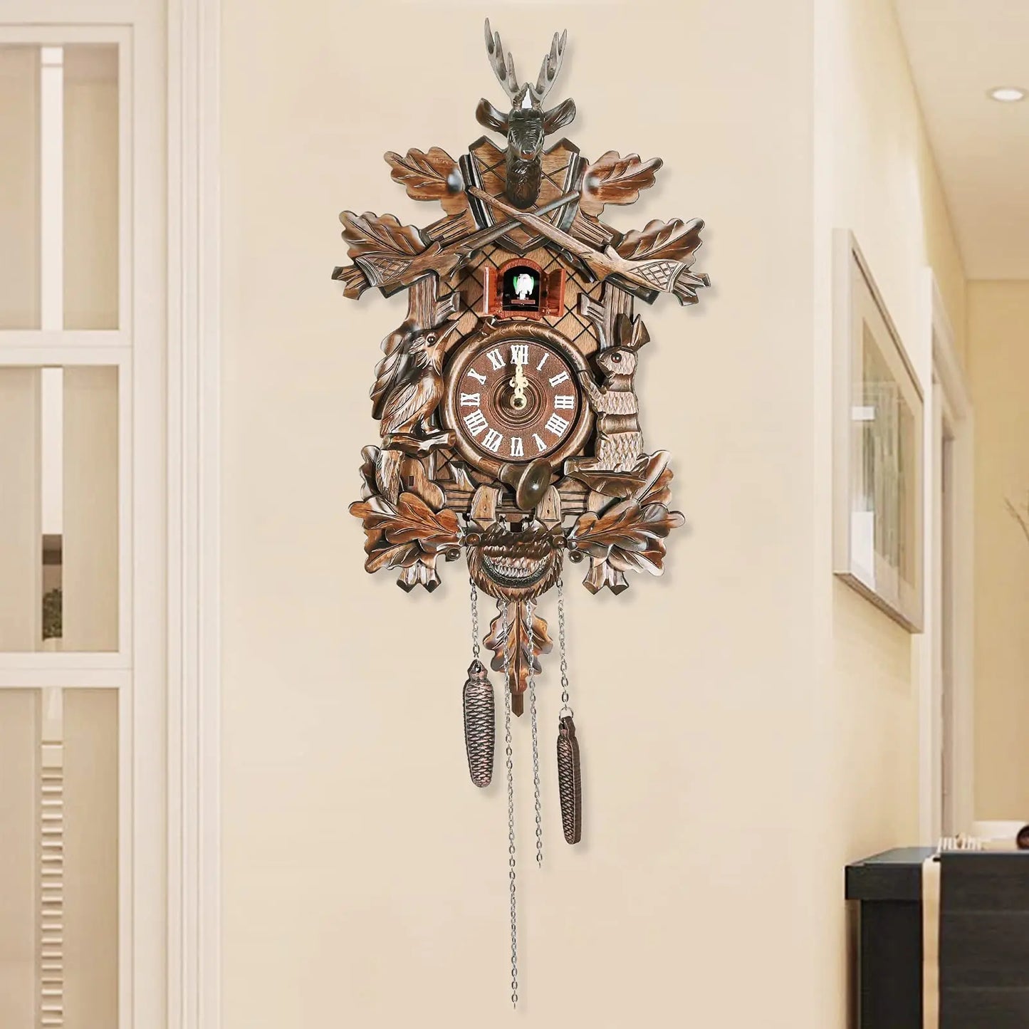 German Traditional Black Forest Cuckoo Clock Style Cuckoo Clock