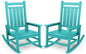 Outdoor Rocking Chair Set of 2, HDPE Rocking Chairs for Adult