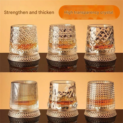 Luxury high-end whiskey glasses