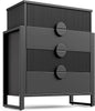 Modern Fluted Dresser for Bedroom, 36.2" Tall