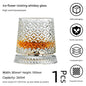 Luxury high-end whiskey glasses