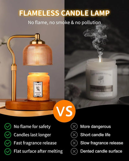 Electric Candle Warmer Lamp with Timer