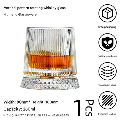 Luxury high-end whiskey glasses