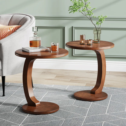 Mid-Century End Table, Retro Side Table