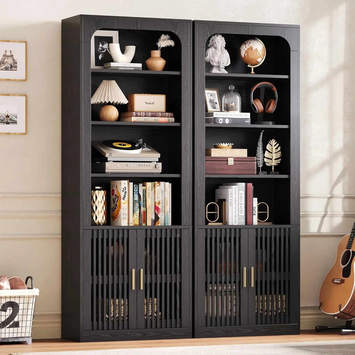 Mid-Century Book Shelf, 6-Tier