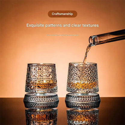 Luxury high-end whiskey glasses