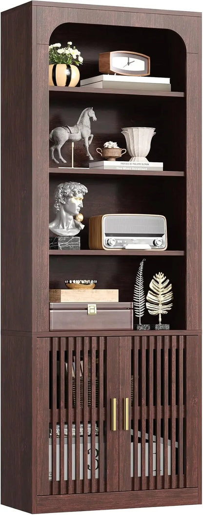 Mid-Century Book Shelf, 6-Tier