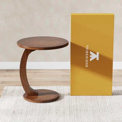 Mid-Century End Table, Retro Side Table